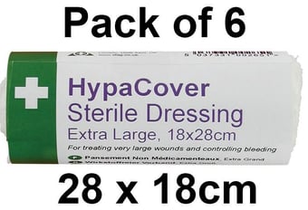 picture of Premium Wound Dressings - Pack of 6 Individually Wrapped Bandages - [SA-D7633PK6]