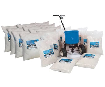 picture of Salt Spreader Kit - 20 x 25kg Bags Of Salt And 1 x 18kg Salt Spreader - [SL-WINTER2]