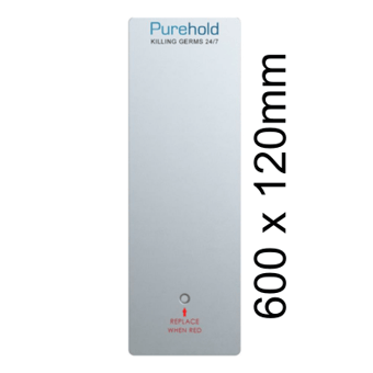 picture of Purehold PUSH - Replacement Front Panel - Antibacterial Door Push Plate - XXL Size - [PL-PUSH-XXL-1]