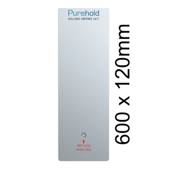 Picture of Purehold PUSH - Replacement Front Panel - Antibacterial Door Push Plate - XXL Size - [PL-PUSH-XXL-1] - (DISC-W)