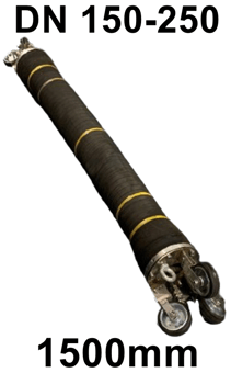 picture of Pipe Doctor Wheeled Packer 1500mm - DN150/DN250 - 2 Inch Flowthrough - [S1-PDWP15/25/15] - (LP)