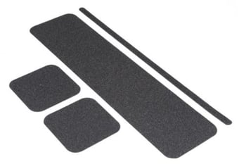 Picture of Spectrum Black - Non Slip Floor Treads 140 x 140mm Pack of 10  - SCXO-CI-13647