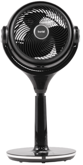 picture of Baridi 10" Pedestal Fan with Remote Control & 12hr Timer 230V - Black - [SLY-DH143] - (NICE)
