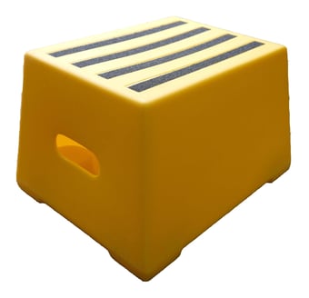 picture of Manual Handling Yellow Premium Safety Steps - 1 Step - [SL-ACCESS107-Y]