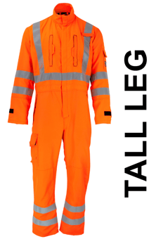 picture of ProGARM 4693 Lightweight Arc Coverall - Hi-Viz Orange - Tall Leg - PG-4693-TL - (LP)
