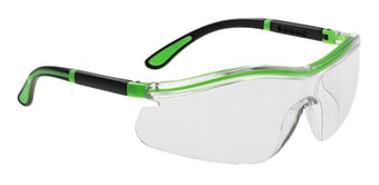 Picture of Portwest - PS34 - Neon Safety Spectacle - Clear - [PW-PS34CLR]