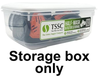 picture of TSSC Storage Container With Lid For Half-Masks - 4 Litres - [IH-MASKBOX]