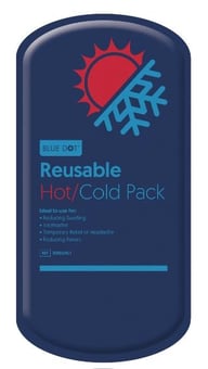 picture of Blue Dot - Reusable Hot Cold Pack - 20cm x 13.5cm - [CM-30REUHC1]