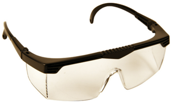 picture of JSP - Invincible Junior Wrap Around Safety Spectacle Glasses - EN 166.1.F - [JS-ASA908-321-100]
