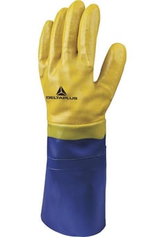 picture of Delta Plus EOS OBM VV911 Nitrile Gloves - 40cm Length - LH-VV911