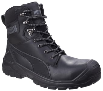 picture of Puma Safety 630730 Conquest High Black Safety Boot S3 WR SRC - FS-27285-46457