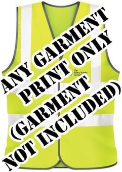 Picture of Economy EasyPrint&trade; - FRONT PRINT - Print on any Hi Vis garment - Minimum of 12 Prints - Garment Not Included - [IH-EPFP]