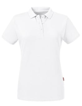 picture of Russell Ladies' Organic Polo - White - BT-R508F-WHT