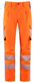 Picture of Leo Winswell EcoViz Women's Lightweight Cargo Trousers - HV Orange - Short Leg - LE-CL05-O-S