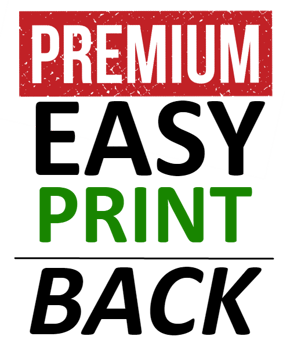 picture of Premium EasyPrint™ - BACK PRINT Print on any Hi Vis garment - Minimum of 12 Prints - Garment Not Included - [IH-EPPBP]