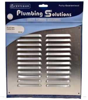 Picture of Louvre Vent - Aluminum - 229 x 229mm - CTRN-CI-VE36P