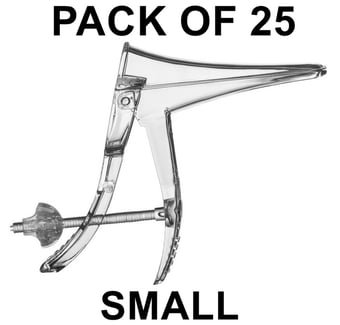 picture of Ultraspec Screening Vaginal Speculum - Small - Clinically Clean - 25 Pack - [VC-9123]