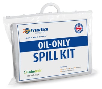 picture of FyterTech 10L Oil Only Spill Kit - Clip Closed Bag - [DA-27-1010]