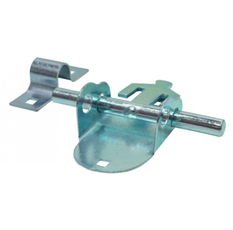 Picture of ZP Oval Padlock Bolt - 4" x 2" - Pack of 5 - [CI-DB37L]