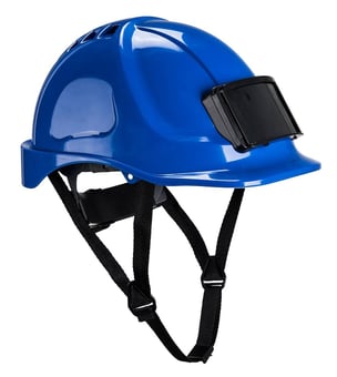 picture of Portwest - PB55 - Endurance Badge Holder Helmet - Blue - [PW-PB55RBR]