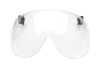Picture of 3M X5000 Anti-Fog Anti-Scratch Polycarbonate Short Visor - [3M-X5-SV01-CE]