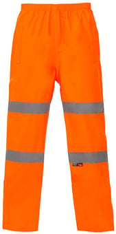 Picture of Orange Hi Vis Breathable Trousers - EN ISO 20471 Class 1:2 - ST-18B81