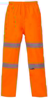 Picture of Orange Hi Vis Breathable Trousers - EN ISO 20471 Class 1:2 - ST-18B81