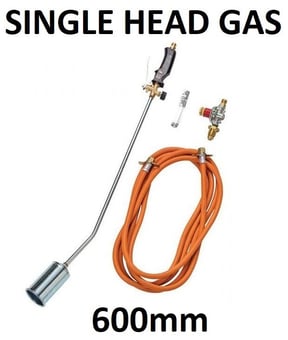 picture of Idealgas Single Head Gas Torch With Regulator 600mm - [HC-GT600S]