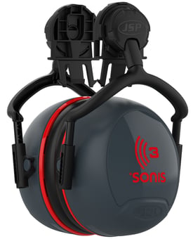Picture of JSP Sonis 3 Mounted Ear Defenders - 36dB SNR - [JS-AEB042-1C1-A00]