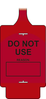 Picture of AssetTag Flex - Do not use 2 (Each Red) - [SCXO-CI-TGF0601R] - (DISC-R)