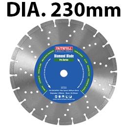 picture of Faithfull - Pro Series Diamond Blade - Dia 230mm - [TB-FAIDB230PRO]