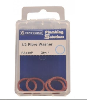 Picture of 1/2" Fibre Washer -  5 Packs of 4 (20pcs)  - CTRN-CI-PA140P