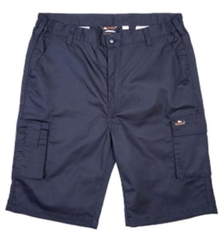 picture of HIMALAYAN ICON Basic Work Shorts - Navy Blue - BR-H828