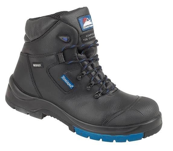 picture of S3 SRC - Black HyGrip Fully Waterproof Safety Boot Metal Free Toe/Midsole PU/Rubber Outsole  - Conforms to EN ISO 20344:2004 - BR-5160