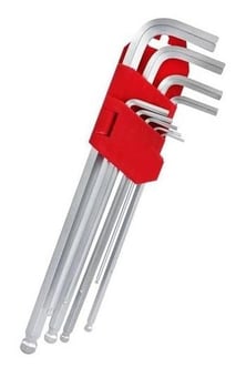 Picture of Tekbox Extra Long Allen Key Set - 9 Piece - [TKB-DT7067]