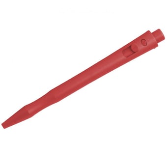 Picture of Detectamet Detectable Retractable HD Pen Blue Ink - Red Housing - Red End MC - Box Deal 100 Pieces - [IH-DT101I01C33PA02]