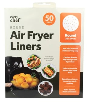 picture of Every Chef Round Air Fryer Sheets - 50pk - [OTL-324325] - (MP)