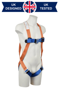 picture of ARESTA Single Point Safety Harness With Standard Buckles - [XE-AR-01021S]