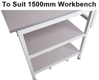 picture of QMP Full Depth Lower Shelf to Suit 1500mm Workbench - Laminate - [QM-BPLS1500PLXX]