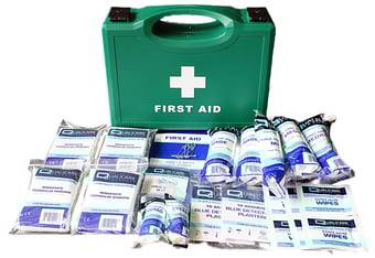 picture of Qualicare First Aid Catering Kit HSE - 1-10 Person - [SHB-QF1210]