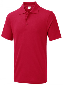 picture of Uneek UX1 The UX Polo Shirt - Red - UN-UXX01-RD