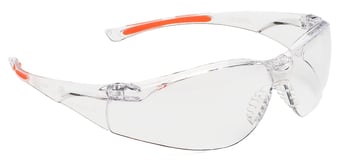 picture of UNIVET - 513 Minimal Sporty Safety Spectacles - Clear Polycarbonate - [UV-513.01.00.00]