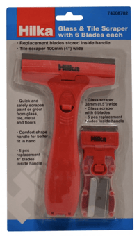 Picture of Hilka 2pc Glass & Tile Scraper - 74008702 - [CI-SC02P]