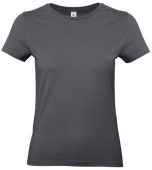 picture of B&C Women's E190 T-Shirt Dark Grey - BT-TW04T-DGY