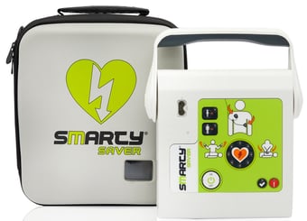 picture of Smarty Saver AED Semi Automatic Defibrillator - [CM-SM1B1001]