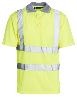 picture of Blackrock Hi-Vis Polo Shirt Short Sleeve - Yellow - RDO-80314