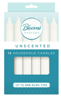 picture of Household Candles Unscented 12 Pack - [OTL-321867]