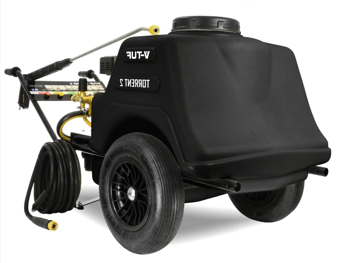 picture of V-TUF TORRENT 2H 150L Petrol Pressure Washer Bowser 150Bar 13L/Min - [VT-TORRENT2H] - (LP)