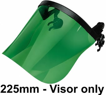 picture of Centurion Green Acetate Shade 3 Face Screen – 225mm - [CE-S593]