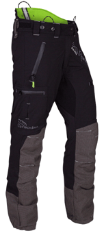picture of Arbortec AT4060 Breatheflex Pro Chainsaw Trousers Design A Black - Reg Leg - ARB-AB346083 - (LP)